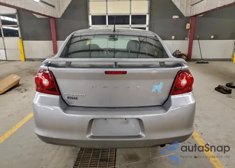 2014 Dodge Avenger Se from USA, damaged, VIN 1C3CDZAB5EN227057